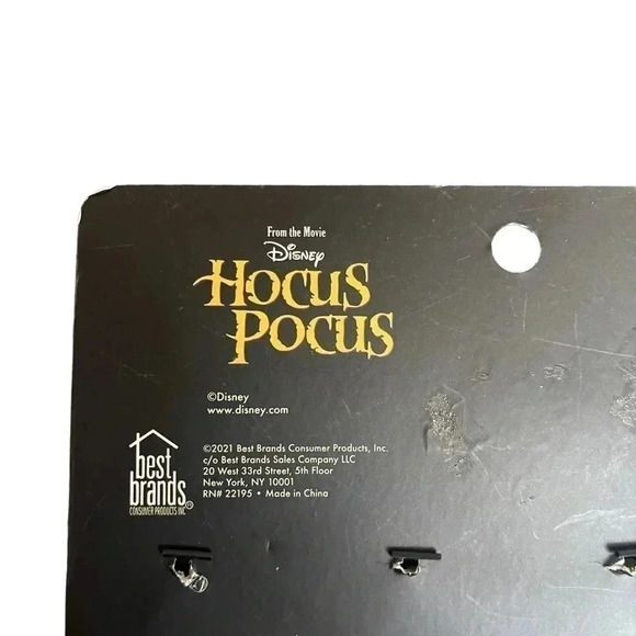 Disney Hocus Pocus 4 Pack Spatula Set Silicone with Wooden Handle - Picture 3 of 4